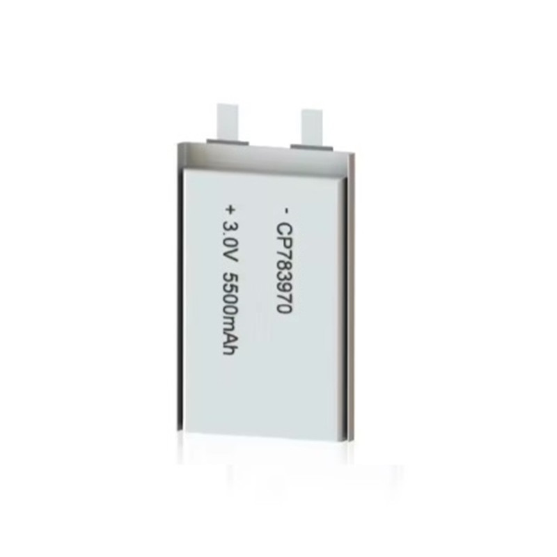 CP783970 5500mAh 3.0V LiMnO2 Custom Size Soft Pack Battery for GPS ESL Sensor IoT